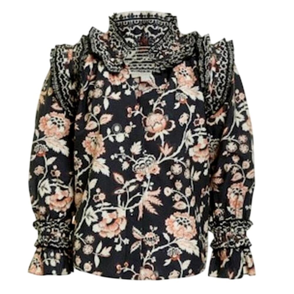 Love The Label Jessie Top in Devon Print S